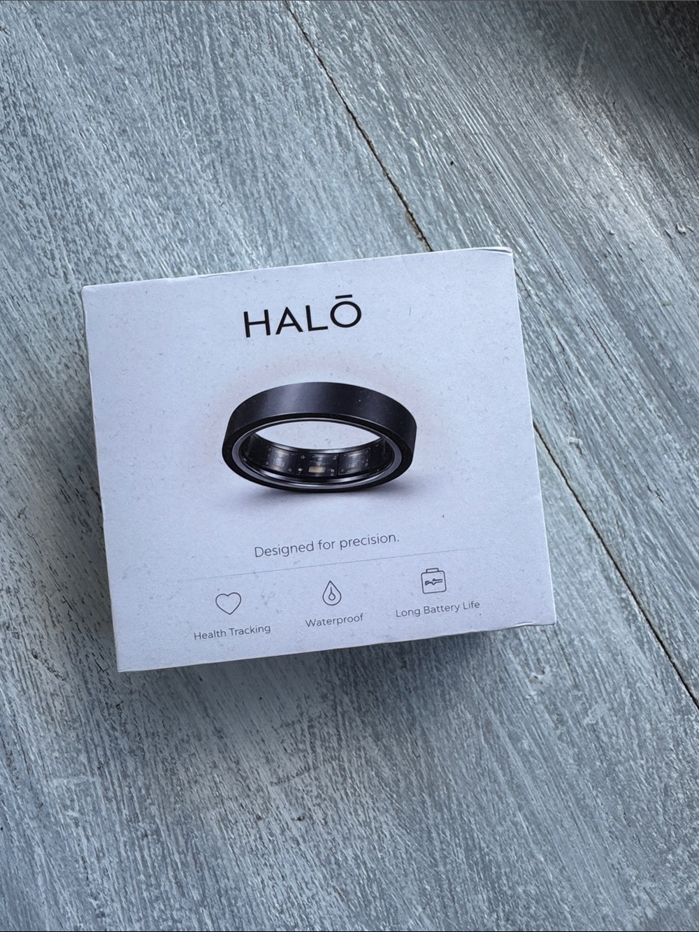 Halo Smart Ring - Frosted Gold